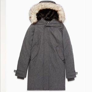 TNA Avoriaz Parka, Charcoal Grey